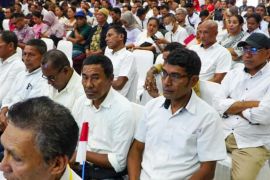 Pemkot Ambon bekali perangkat desa dan adat  Pelatihan Bela Negara