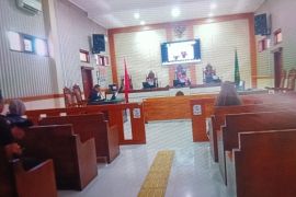 Dua pelaku penangkapan ikan pukat harimau di Pasaman Barat divonis masing-masing 1 tahun 3 bulan penjara