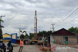 BWSS tutup jalan selesaikan pembangunan pengendali banjir Bengkulu