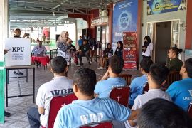 Lapas - KPU Pangkalpinang sosialisasikan paslon pilkada ulang