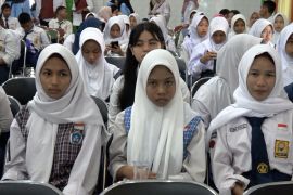 100 siswa Sekolah Rakyat Menengah Atas 7 Palembang mulai MPLS