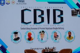 Pemprov Babel edukasi pentingnya CBIB bagi pembudidaya udang vaname