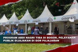 Program abdi nagri tiba di Bogor, pelayanan public dijajakan di Gor Pajajaran