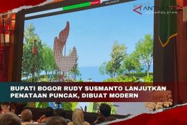 Bupati Bogor Rudy Susmanto lanjutkan penataan Puncak, dibuat modern