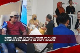 SAHC gelar donor darah dan cek kesehatan gratis di Kota Bogor
