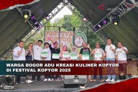 Warga Bogor adu kreasi kuliner kopyor di Festival Kopyor 2025