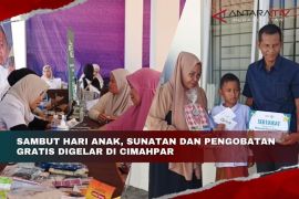 Sambut Hari Anak, sunatan dan pengobatan gratis digelar di Cimahpar