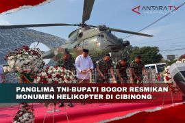 Panglima TNI-Bupati Bogor resmikan Monumen Helikopter di Cibinong