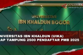 UIKA Bogor siap menampung hingga 2.500 mahasiswa baru tahun ajaran 2025