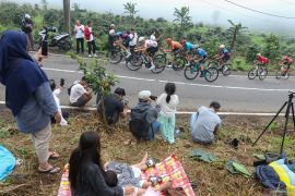 Etape empat balap sepeda TDBI 2025