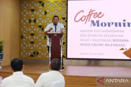 KSOP hentikan lalulintas kapal di Sungai Musi saat Festival Perahu Bidar