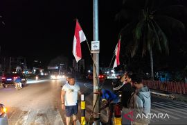 KNPI Papua Barat kibarkan 200 bendera Merah Putih di Manokwari