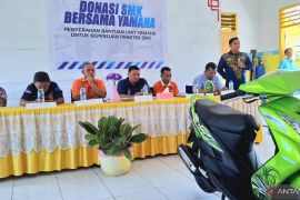 Program donasi SMK sarana Yamaha membangun peningkatan SDM di Gorontalo