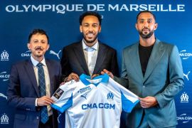 Aubameyang kembali mendarat di Marseille