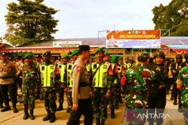 Polres Biak siagakan 310 personel amankan distribusi logistik PSU Papua