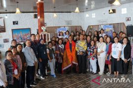 Program TJSL LKBN ANTARA gelar pelatihan UMK dan lepas 3.000 benih ikan mas di Kabupaten Toba