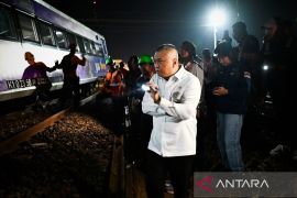 Menhub pantau evakuasi dan pemulihan anjloknya KA Argo Bromo Anggrek