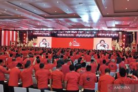 Megawati buka pidato pada Kongres Ke-6 PDIP singgung ancaman penutupan Selat Hormuz