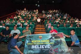Pangdam I/BB nobar film Believe bersama Forkopimda