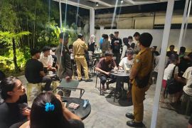 Tim gabungan jaring 66 anak Pontianak dari 28 titik lokasi lampaui batas jam malam