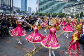 Momen indah seni rakyat di Jakarta World Folklore Festival 2025
