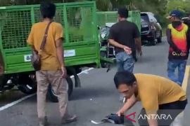 Tenaga kontrak DLHK Kapuas tewas kecelakaan saat antar kendaraan tosa