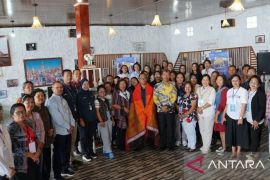 LKBN ANTARA gelar pelatihan UMK dan lepas benih ikan di Danau Toba