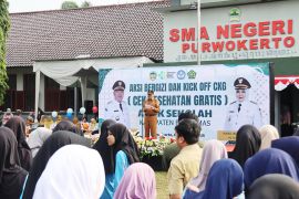 Bupati Banyumas:  CKG Sekolah langkah awal cetak generasi sehat
