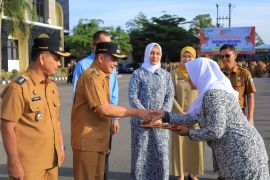 Pemkab Pasaman apresiasi aksi heroik Bidan Dina yang arungi sungai untuk obati pasien