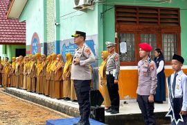 Kapolres Bangka Selatan ajak pelajar ciptakan situasi aman dan nyaman di sekolah