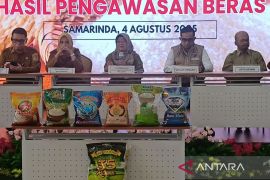 DPPKUKM temukan tujuh merek beras premium  di Kaltim tak sesuai mutu