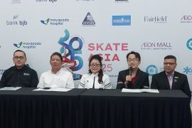 Ratusan atlet adu kemampuan dalam kejuaraan Skate Asia 2025 di Jakarta