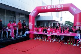 XLSMART ekspansi layanan Smartfren di Gorontalo ajak masyarakat Fun Run