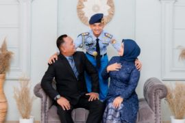 Muhammad Naufal Theja  Putra Labura yang lulus Akmil 2025