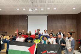 Mahasiswa Indonesia di Tunisia gaungkan solidaritas global untuk Palestina