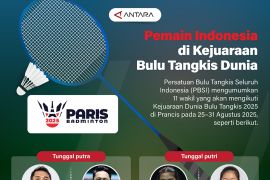 Pemain Indonesia di kejuaraan bulu tangkis dunia