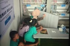 Tingkatkan minat baca, Mahasiswa KKN IAIN Parepare hadirkan Rumah Belajar di Sidrap
