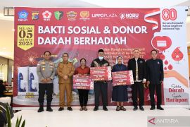 Polda dan PSMTI kumpulkan 310 kantong darah dalam bakti sosial