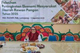 Pelatihan olahan makanan labu siam di daerah rawan pangan Lumajang
