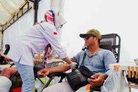 PMI Bangka Barat kumpulkan puluhan kantong darah HUT Ke-49 PT Timah