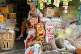 Pedagang di Bandarlampung sebut terjadi kenaikan pembelian beras oleh konsumen