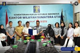 Kemenkum Sumut bahas harmonisasi Ranperda RPJMD Samosir2025--2029