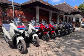 UPTD PAL Bali gunakan motor listrik MAKA Cavalry untuk operasional
