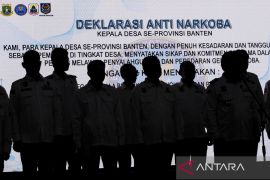 Peluncuran desa bersih narkoba di Banten