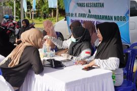 SKPD Tanah Bumbu hadirkan layanan terpadu di event "Aksi Tanah Bumbu Bershalawat"