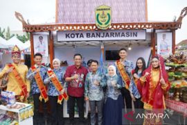 Pemkot Banjarmasin tampilkan produk khas di Pasar Malam Indonesia JKPI