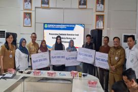 Pemkab Kapuas salurkan santunan kematian ke enam ahli waris pekerja rentan