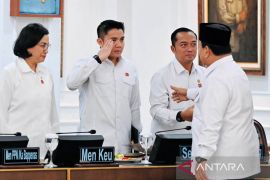 Prabowo says Indonesian Cabinet working cohesively, no reshuffle yet