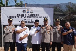 Polres Blitar bangun SPPG Polri sukseskan MBG di Jimbe