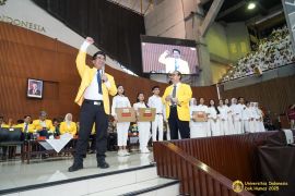 UI kukuhkan sebanyak 9.620 mahasiswa baru